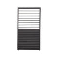 Nova <br> Titan 1m Aluminium Side Wall With Adjustable Louvres for 3m Titan Pergola - Grey