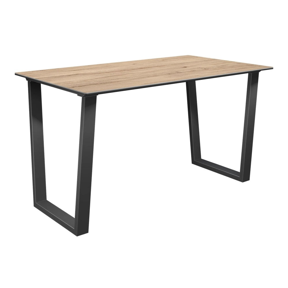 Cerutti Oak Effect Ceramic Dining Table - 140cm