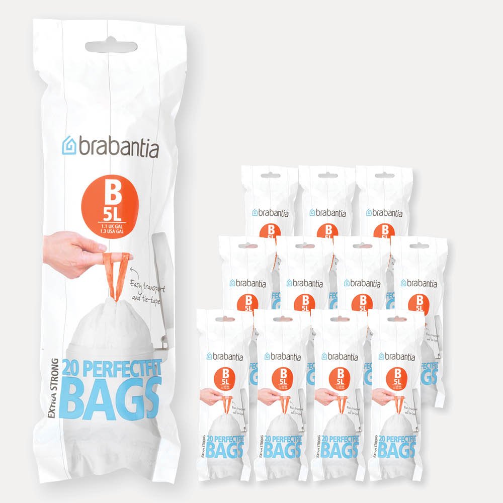 Brabantia Perfect Fit Bin Liner 5Ltr B 311741 Romerils