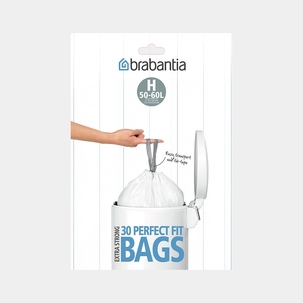 Brabantia Perfect Fit Bin Liners D 1520Ltr 246760 Romerils