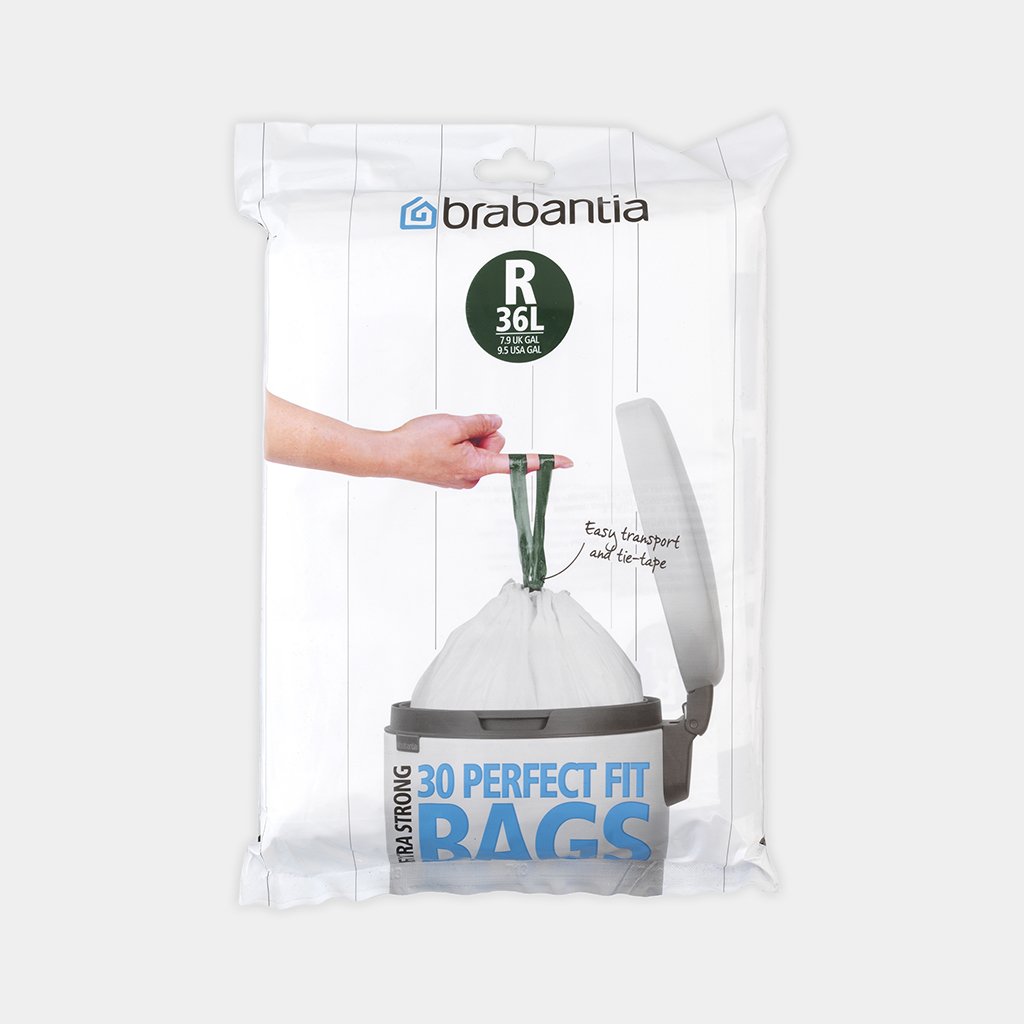 Brabantia 30 Perfect Fit Bin Liners R 36Ltr 115646 Romerils