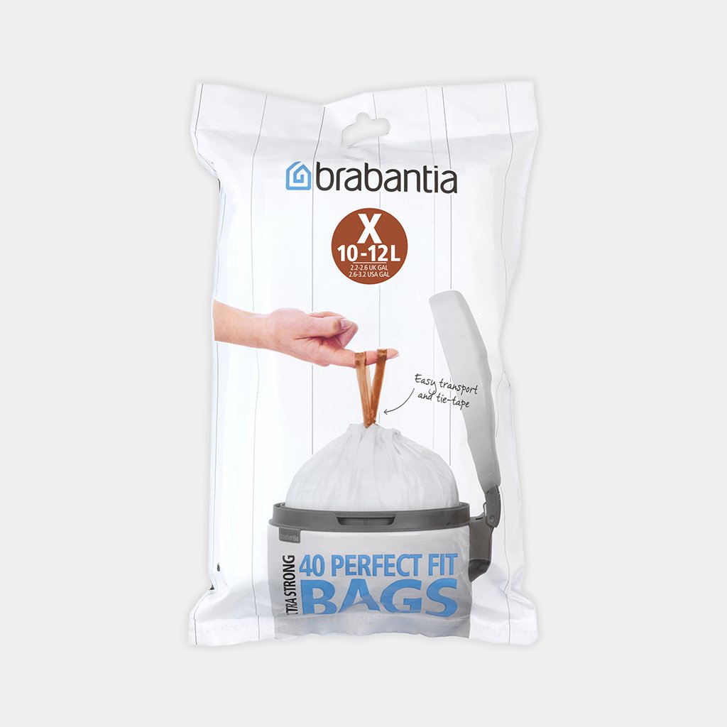 Brabantia 40 Perfect Fit Bin Liner 12L X 116841 Romerils