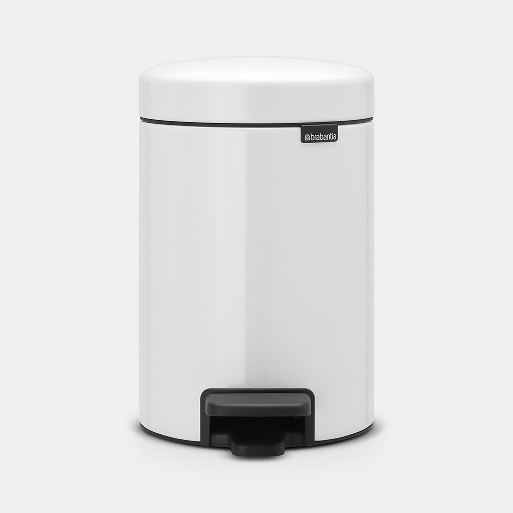 Brabantia Newicon 3Ltr Pedal Bin White 112126 Romerils