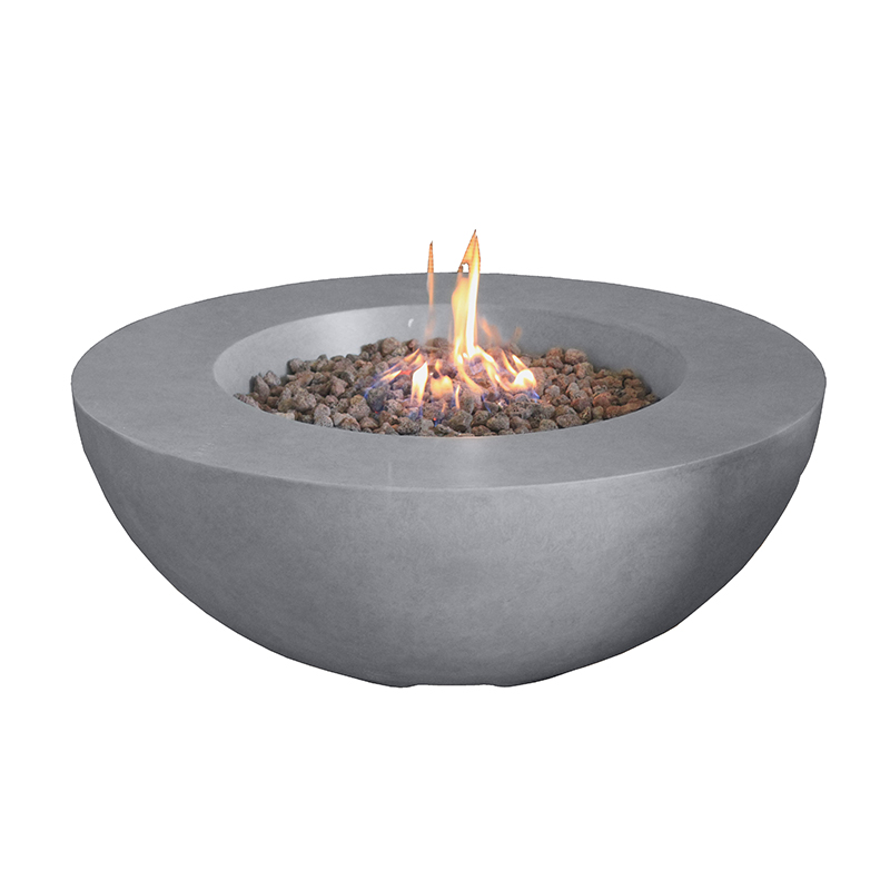Nova Brisbane Gas Fire pit - Light Grey - Romerils Nova Brisbane Gas Fire pit - Light Grey - Romerils on Nova Outdoor Living Fire Pit id=12421