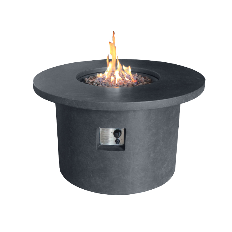 Nova Mackay Gas Fire Pit Table - Dark Grey - Romerils Nova Mackay Gas Fire Pit Table - Dark Grey - Romerils on Nova Outdoor Living Fire Pit id=79587