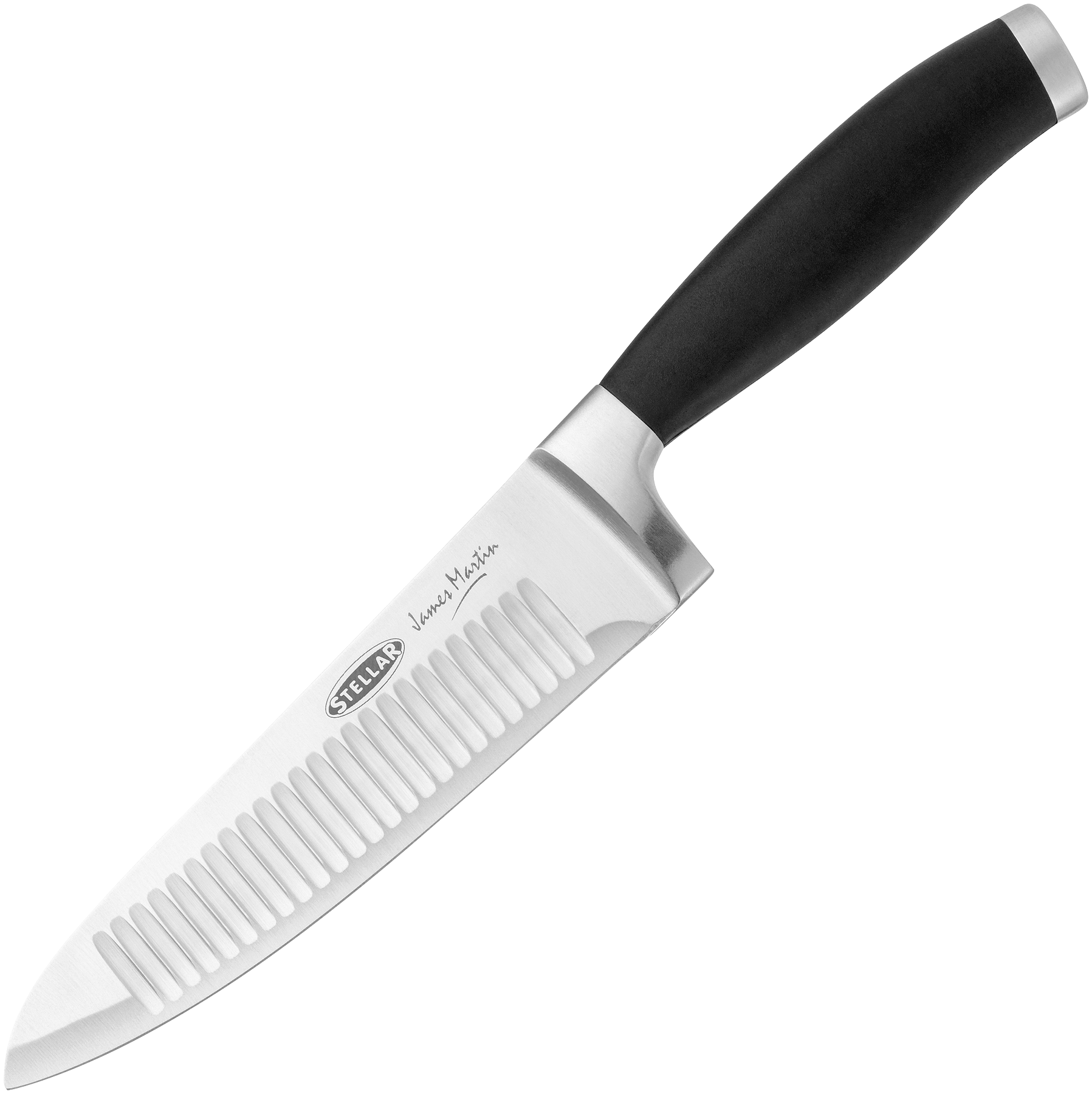 Stellar James Martin 15cm Scalloped Chefs Knife IJ41 Romerils Jersey