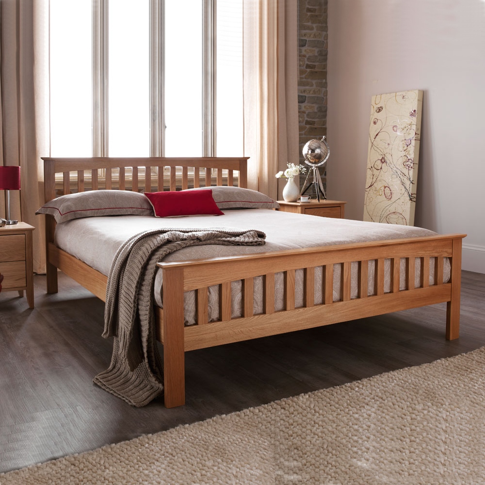 Windsor Solid Oak Bedframe Guest Bed Romerils