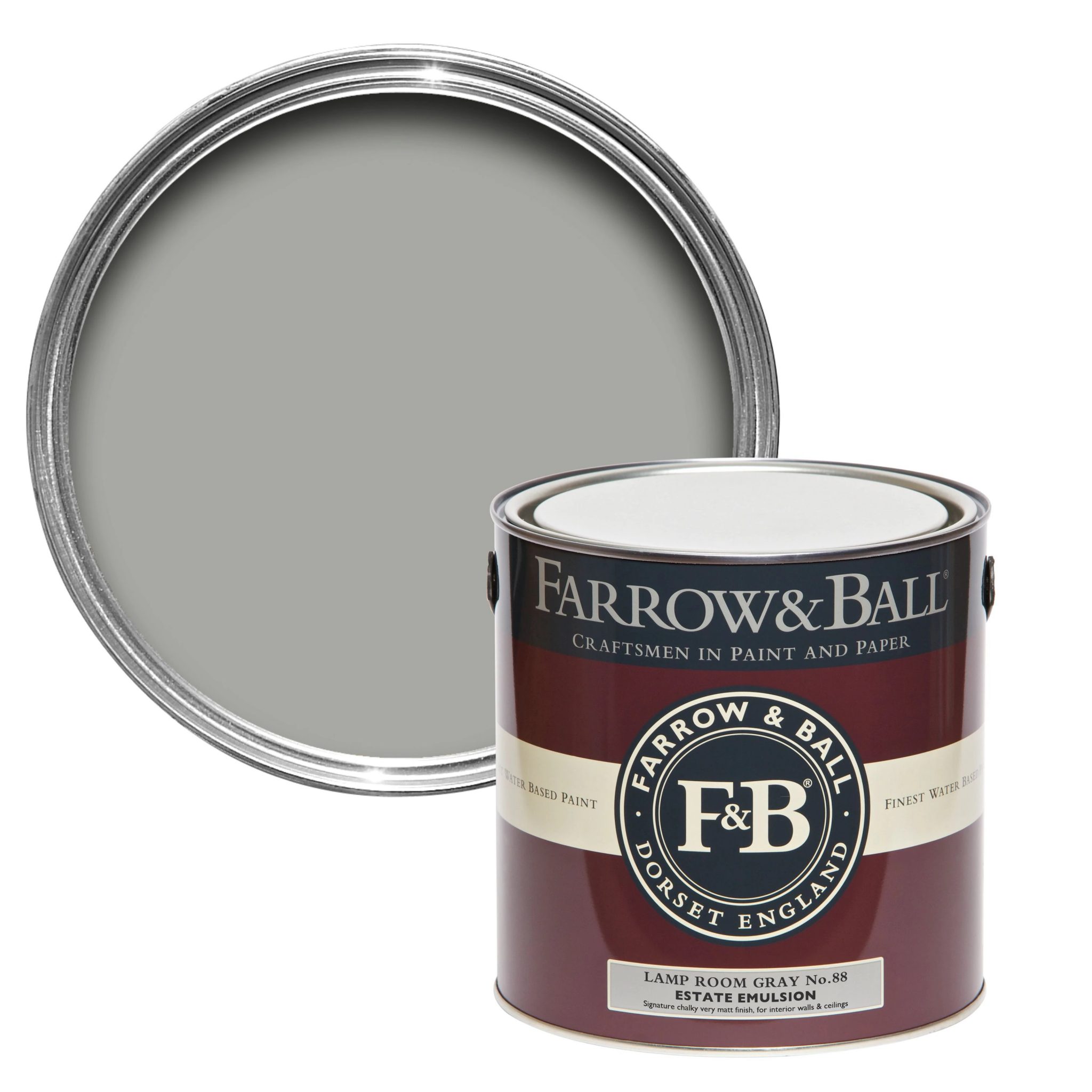 Farrow & Ball Lamp Room Grey No. 88 Romerils