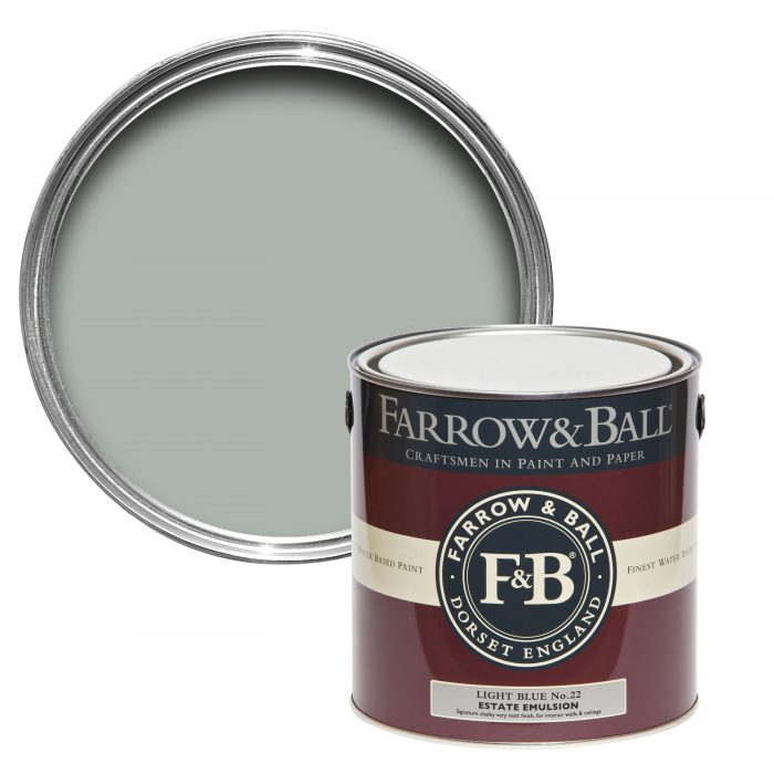 Farrow & Ball Light Blue No. 22 Romerils