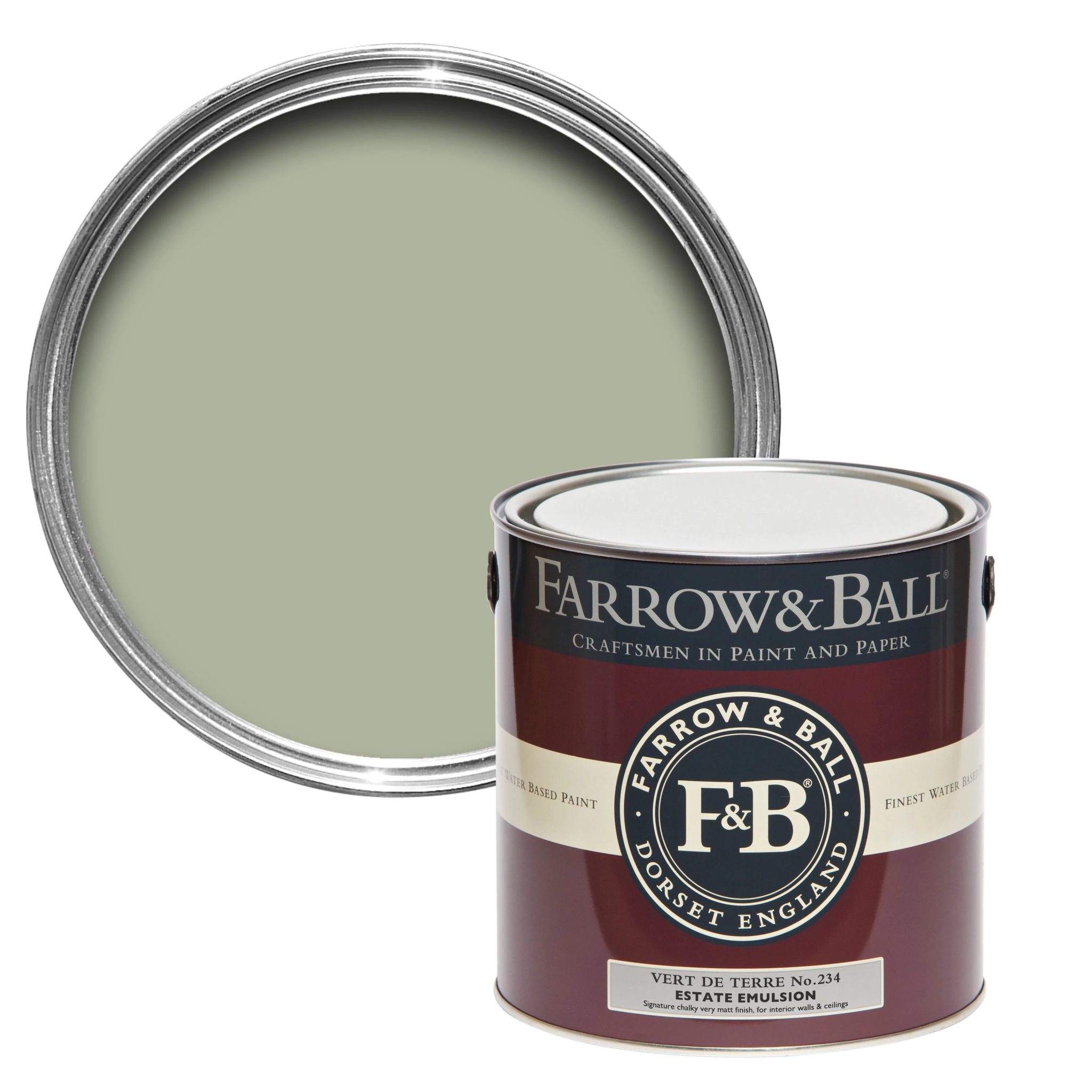 Farrow & Ball Vert De Terre No. 234 Romerils