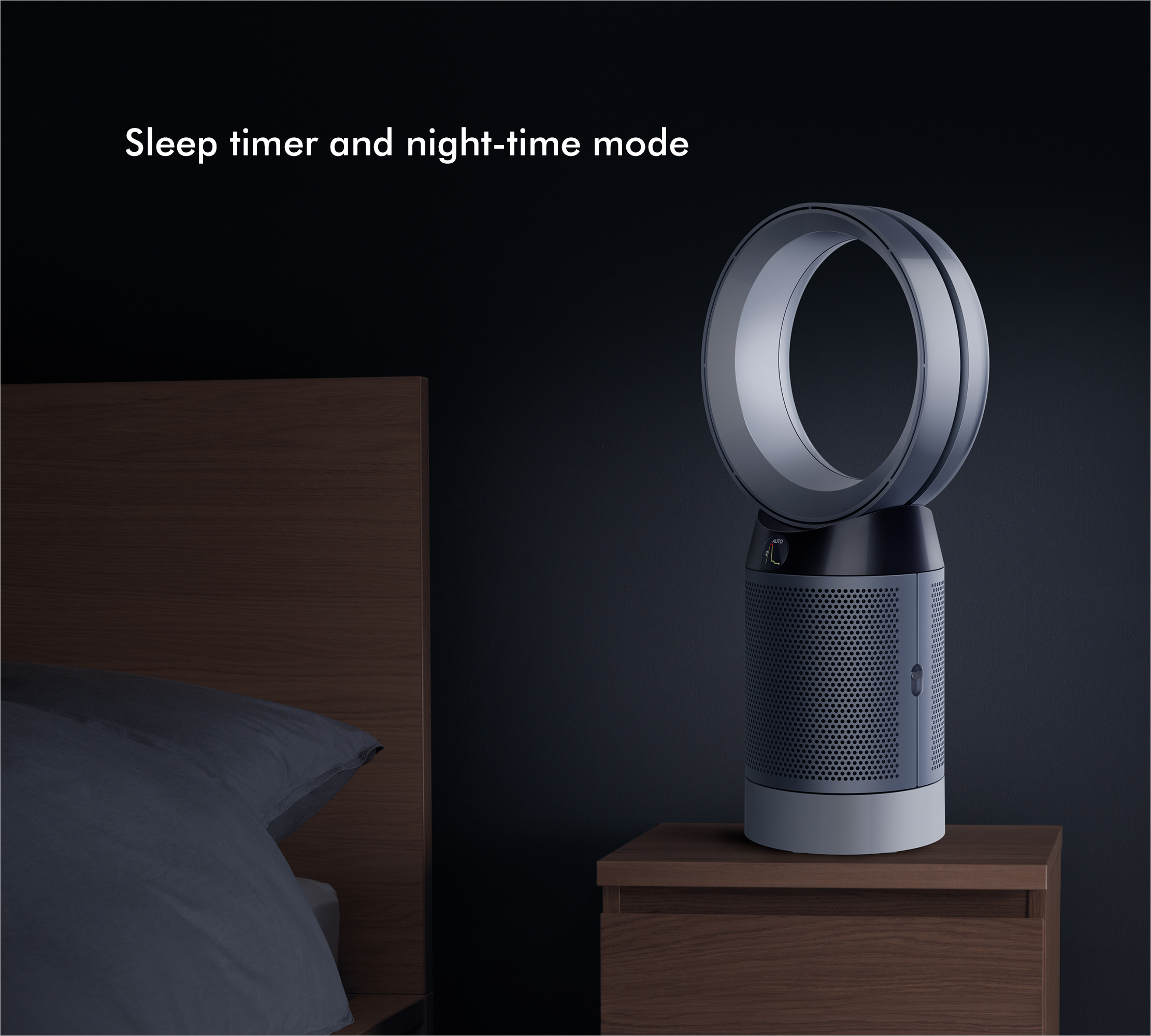 dyson pure cool desk fan white