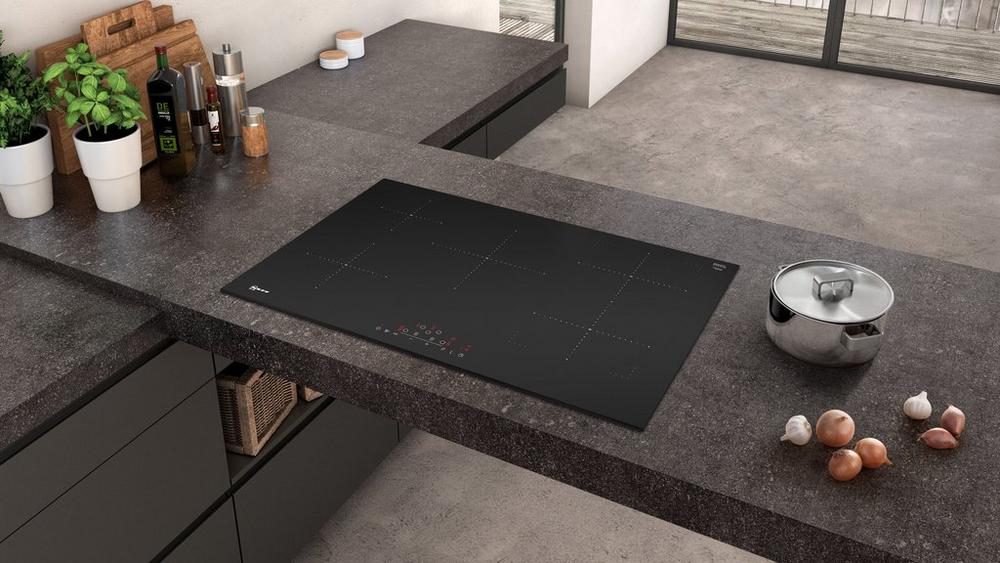 black induction pan set