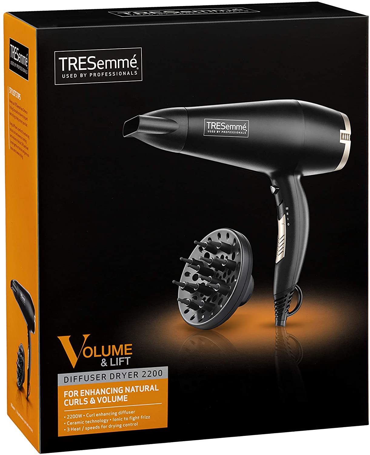 TRESemme 5543U Hair Dryer, Smooth Power, 2200W Romerils