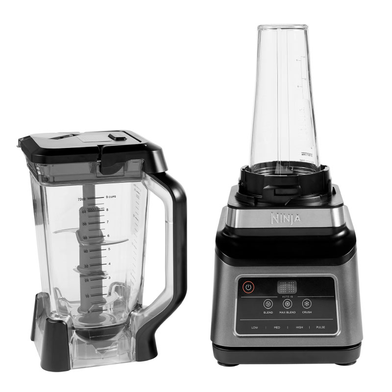 Ninja CB350UK 3-in-1 Foodi Power Nutri Blender with Auto-iQ Silver