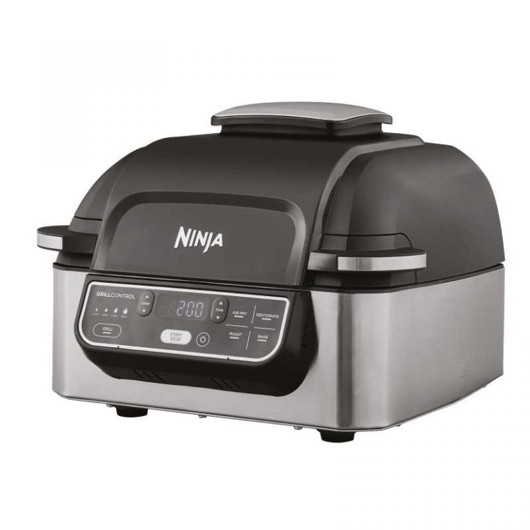 Ninja AG301UK Health Grill & Air Fryer Black/Stainless Steel Romerils