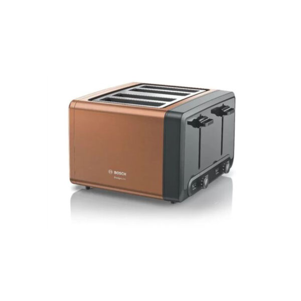 Elke week walvis paspoort Bosch TAT4P449GB 4 Slice Toaster - Copper - Romerils