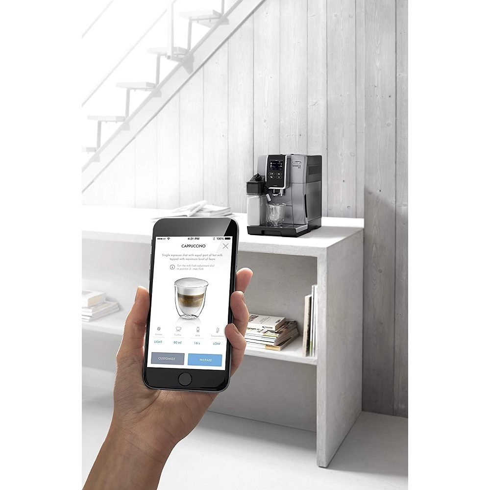 DeLonghi Dinamica Plus ECAM370.85.SB Bean to Cup Coffee ...