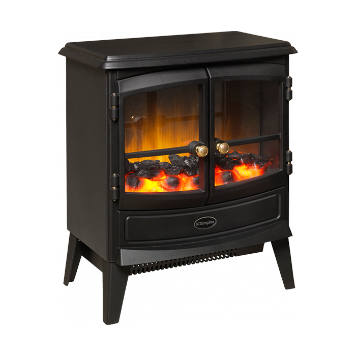 Dimplex - Springborne Black Optiflame Electric Stove - Romerils Jersey