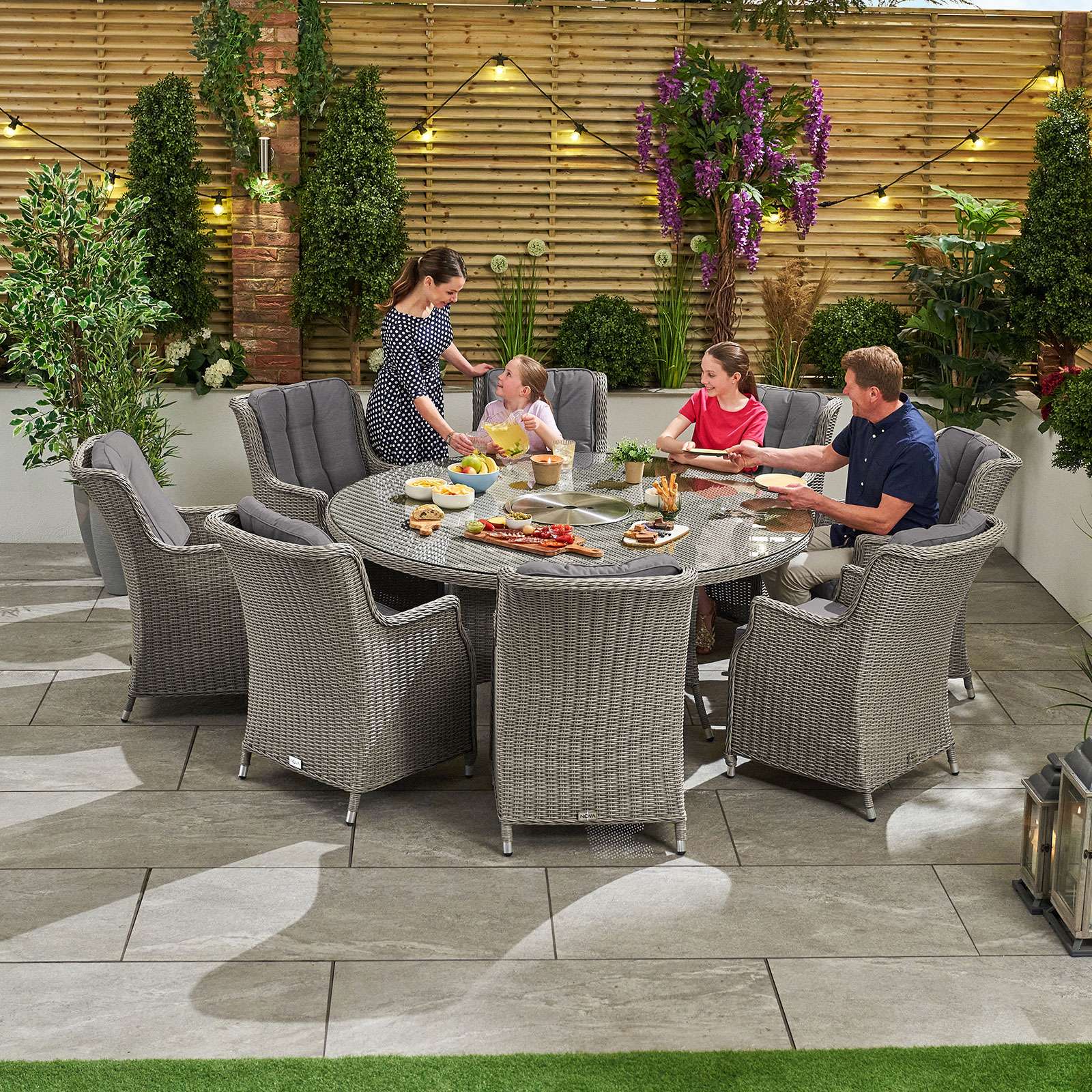 Thalia 8 seat dining set discount