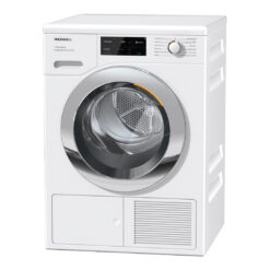 Miele TEL785WP Ecospeed and Steam 9kg Heat-Pump Tumble Dryer - White