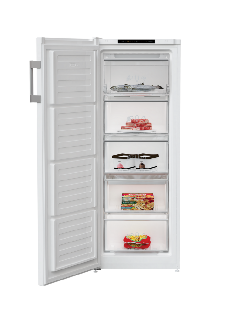 Blomberg FNT44550 54cm Frost Free Tall Freezer White Romerils Jersey