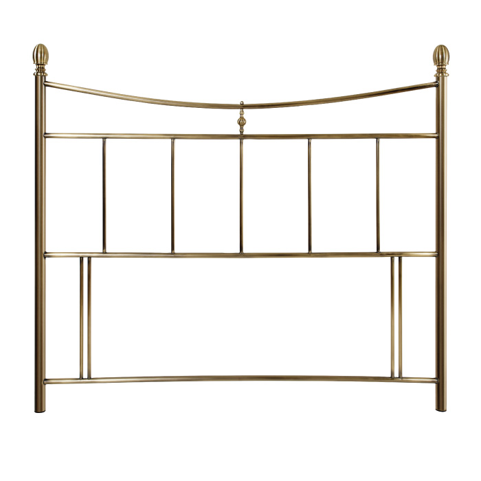 Alton Metal Headboard Antique Brass King 5'0 Romerils