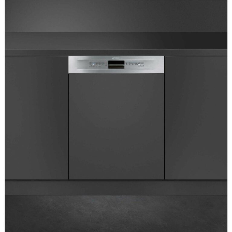 Smeg DD13E2 Semi Integrated 60cm Dishwasher Stainless Steel