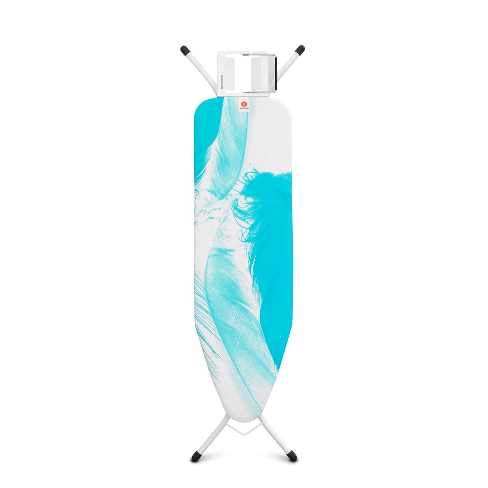 Brabantia Ironing Board (B) 124x38cm Feathers Romerils Jersey