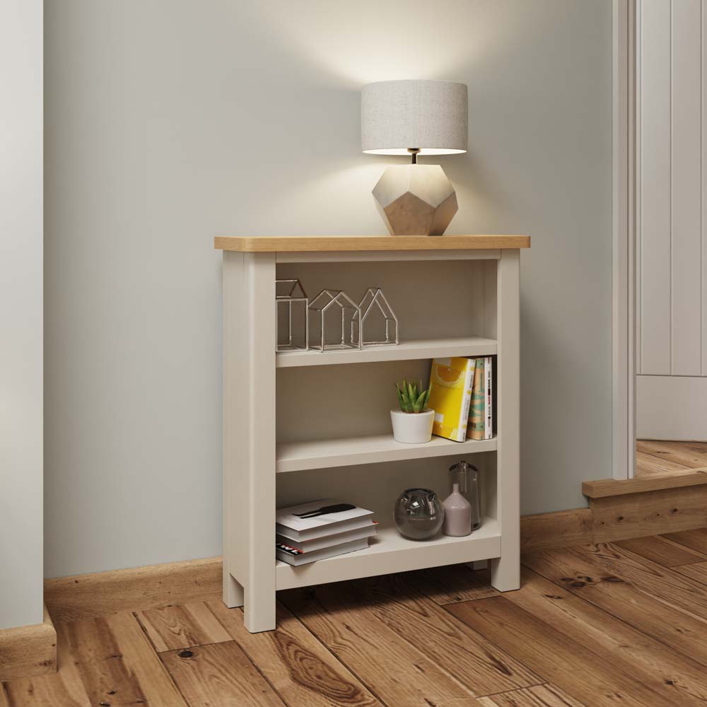 Raleigh Small Wide Bookcase Truffle Romerils Jersey