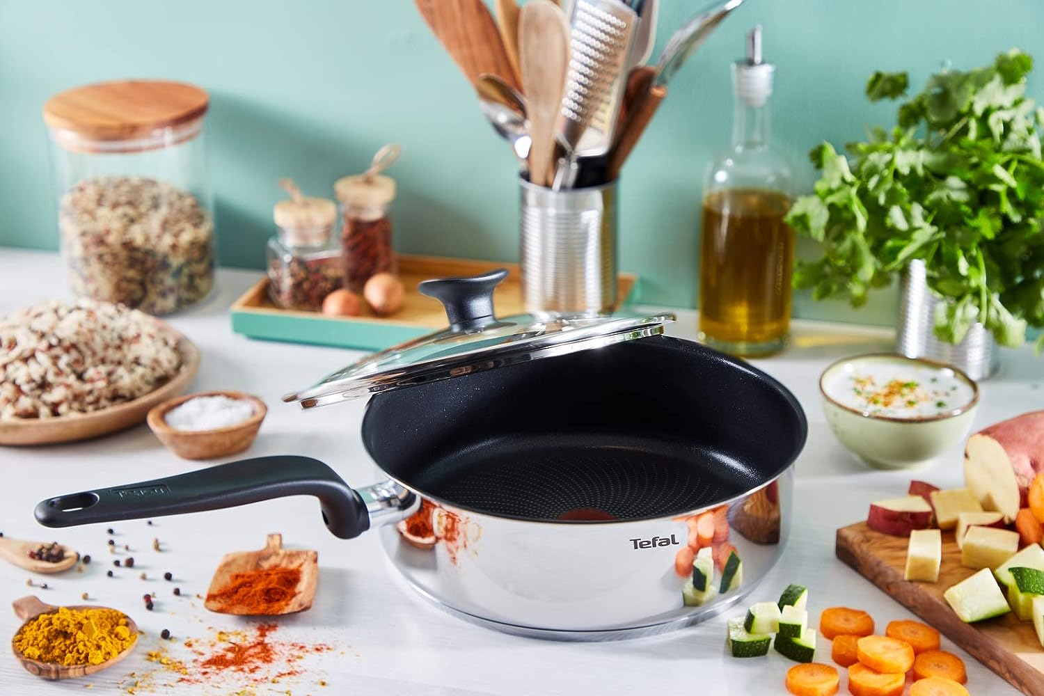 Sauteuse avec couvercle - Easy Cook Clean - Tefal