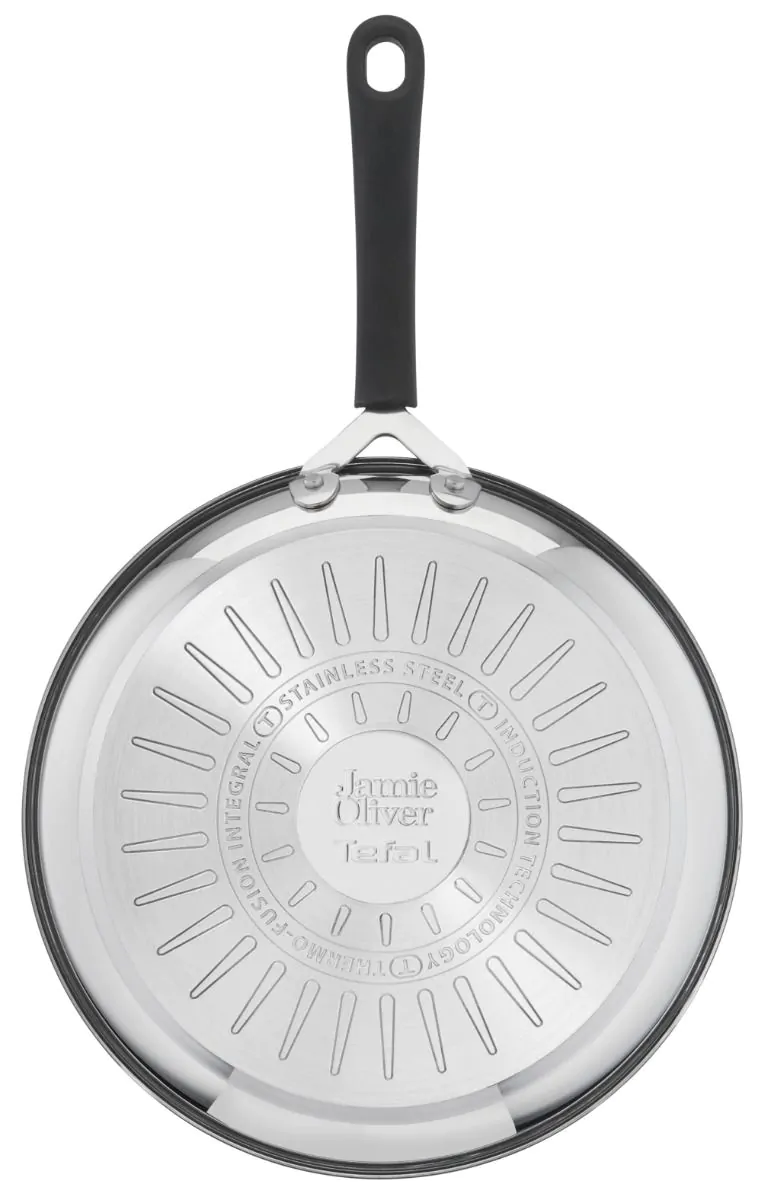 Jamie Oliver by Tefal Quick and Easy E3030444 24cm Frying Pan - Stainless  Steel - Romerils Jersey