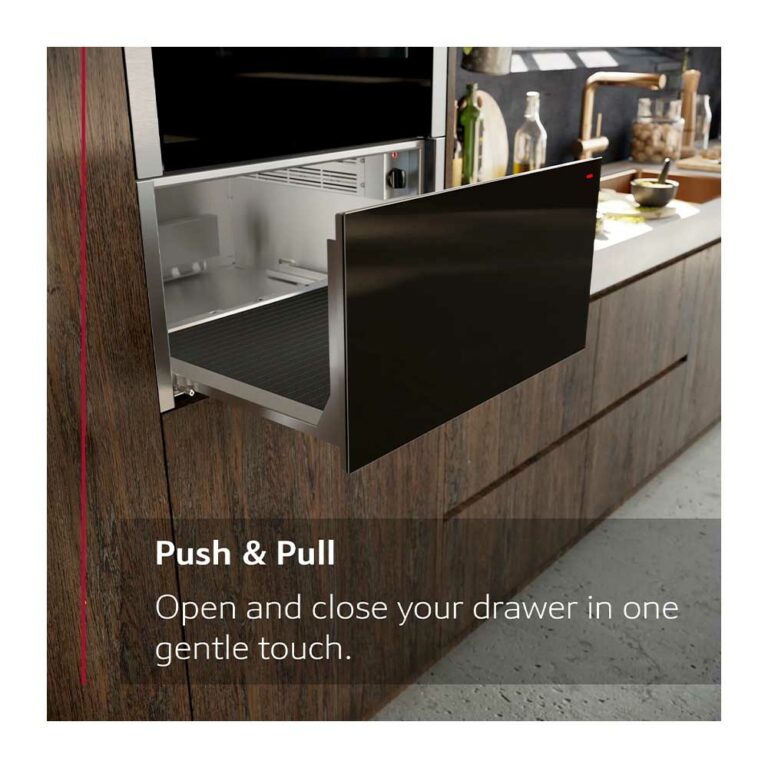 Neff N17HH10N0B N90 14cm Push Pull Warming Drawer Stainless Steel