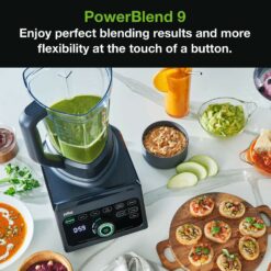 Alternative view of Braun JB9040BK 1600W 3L PowerBlend 9 Jug Blender Black