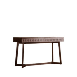 Alternative view of Aswan Retreat 2 Drawer Desk Brown Mango