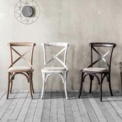 Alternative view of Harar Chair White (2 Pack)
