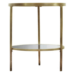 Alternative view of Dijon Side Table Champagne