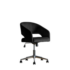 Alternative view of Kildare Swivel Chair Black Velvet