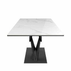 Alternative view of Kenzo White Gloss Ceramic Coffee Table