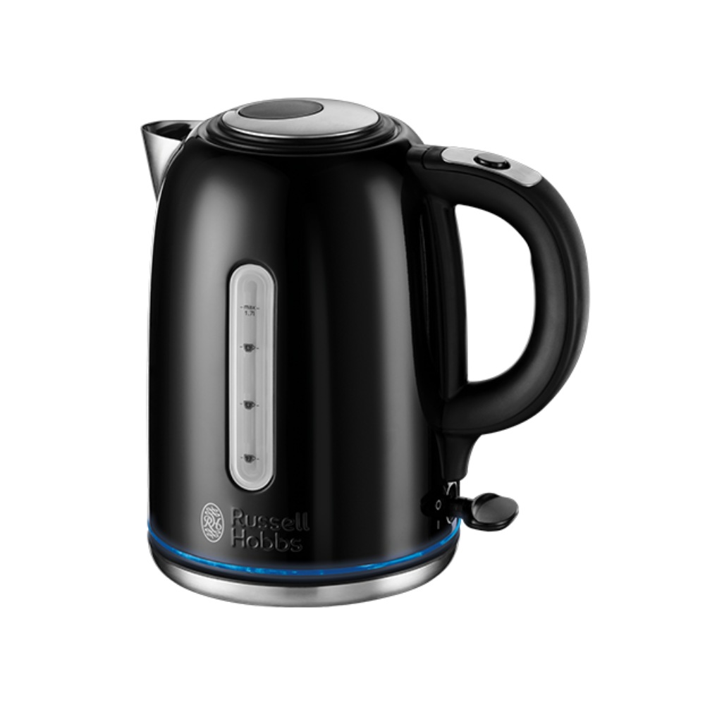 Russell Hobbs 20462 Quiet Boil Kettle Black Romerils Jersey