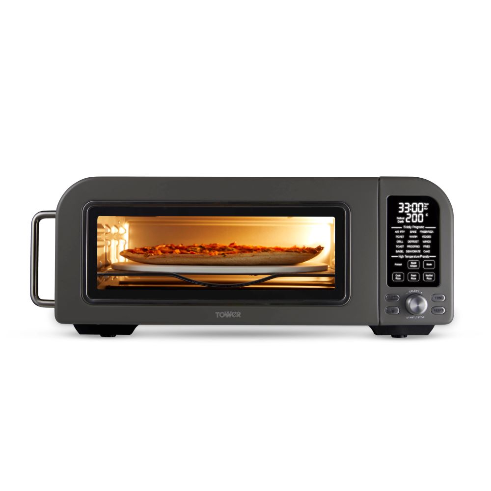 Tower microwave grey hotsell
