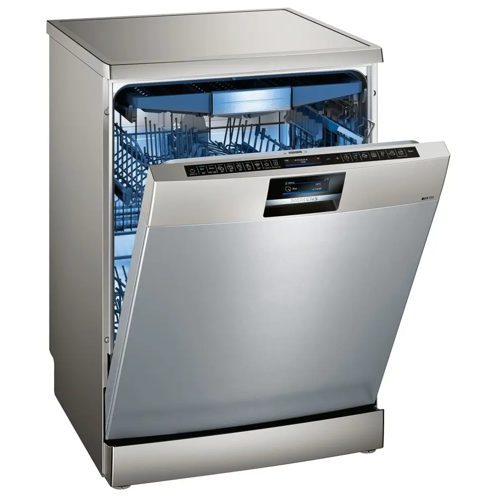 Siemens SN27YI03CE IQ 700 60cm Freestanding Dishwasher Stainless Steel Romerils Jersey
