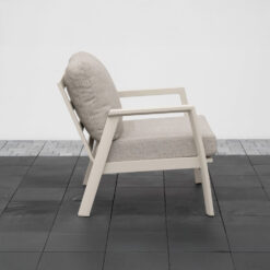 Nova <br> Phoenix Lounge Armchair - Pebble
