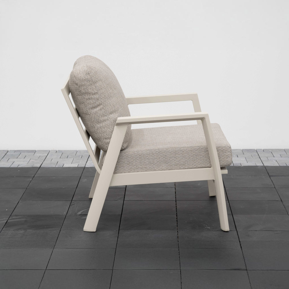 Nova <br> Phoenix Lounge Armchair - Pebble
