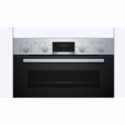Alternative view of Bosch MBA533BS3B Series 4 - 60cm Built In Double Oven - Stainless Steel