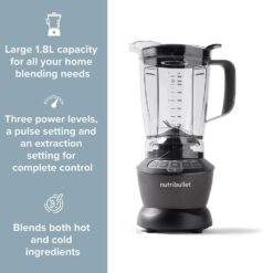 Alternative view of Nutribullet 02147 Blender Combo - Dark Grey