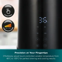 Alternative view of Hamilton Beach HBK001B FlexiControl 1.7L Digital Control Variable Temperature Kettle