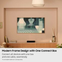 Alternative view of Samsung QE75LS03FWUXXU 75" Neo QLED The Frame Pro TV (2025)