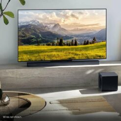 Alternative view of Samsung HW-QS700F/XU 3.1.2ch Q-Series Soundbar with Subwoofer - Titan Black (2025)