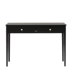 Alternative view of Arla 2 Drawer Console Table Black
