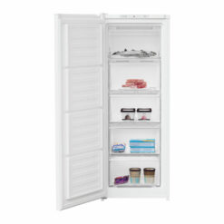 Alternative view of Beko FNE4545W Freestanding Tall Frost Free Freezer – White